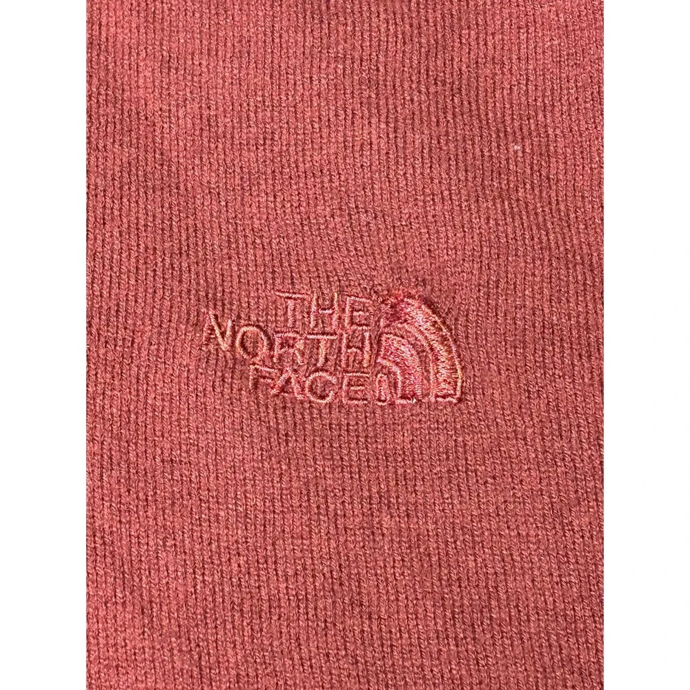 The‎ North Face Mens XXL Quarter Zip Wool Blend Sweater Maroon Burgundy Pullover